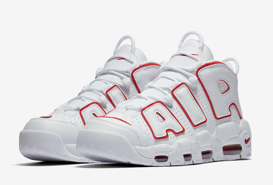 Nike Air More Uptempo '96 "White/Varsity Red/White"